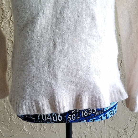 J. Crew Wool sweater L cream - Picture 3 of 6